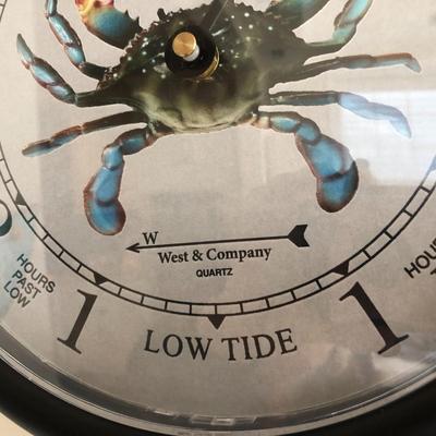 Plastic Nautical Wall Tide Clock