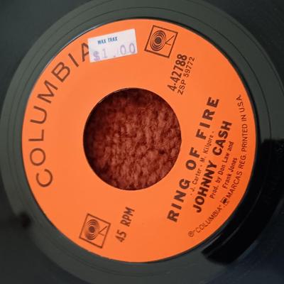 Vinyl record Albums -Johnny Cash - Waylon Jennings - Tennessee two 45RPM Records