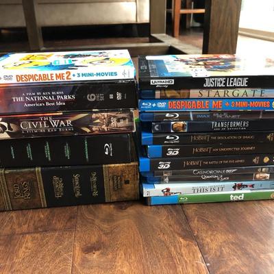 Huge Lot - DVD Mix lot; 4K Ultra - BLU RAY