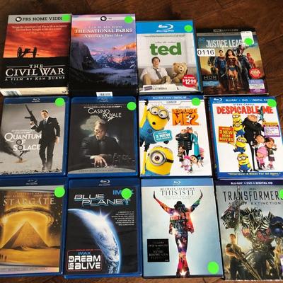 Huge Lot - DVD Mix lot; 4K Ultra - BLU RAY