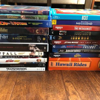 Huge Lot - DVD Mix lot; 4K Ultra - BLU RAY