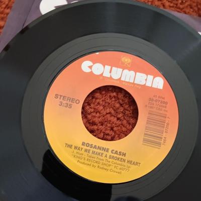Vinyl record Albums -Rosanne Cash - Judy Collins - Connie Cato - 45RPM Records