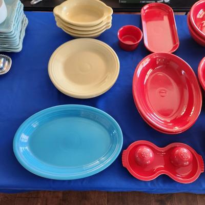 Large Lot of 53 pieces Fiesta China