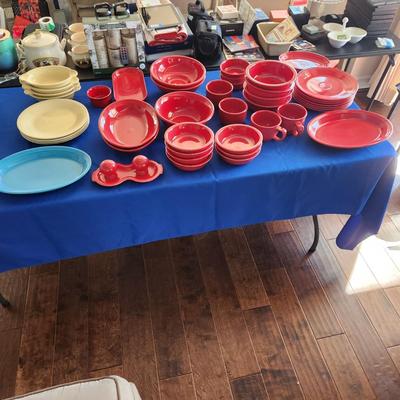 Large Lot of 53 pieces Fiesta China