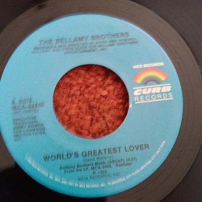 Vinyl record Albums -THREE Bellamy Brothers - 45RPM Records