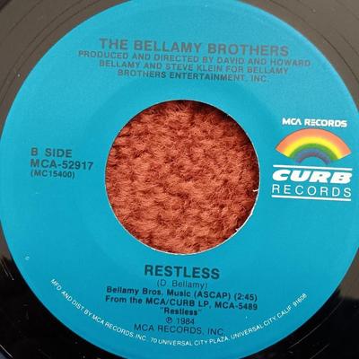 Vinyl record Albums -THREE Bellamy Brothers - 45RPM Records