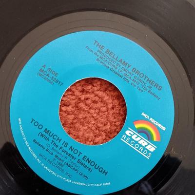 Vinyl record Albums -THREE Bellamy Brothers - 45RPM Records
