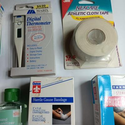 Medical wound supplies - band aids - Gauze - tape and more