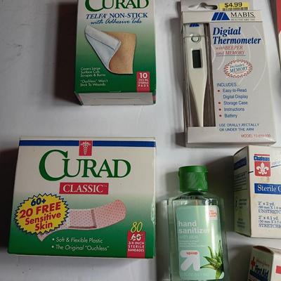 Medical wound supplies - band aids - Gauze - tape and more