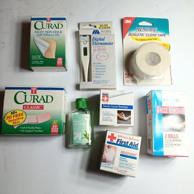 Medical wound supplies - band aids - Gauze - tape and more