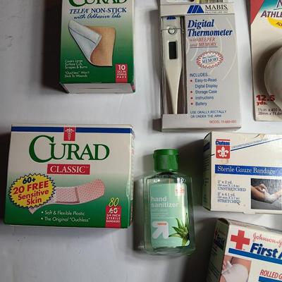 Medical wound supplies - band aids - Gauze - tape and more