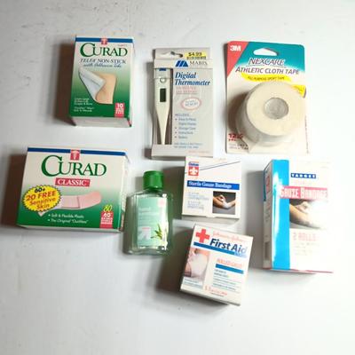 Medical wound supplies - band aids - Gauze - tape and more