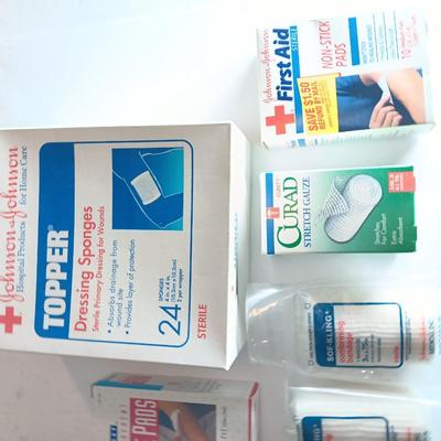 Medical supplies - wound care Dressing sponges - sterile pads - conforming bandage and more