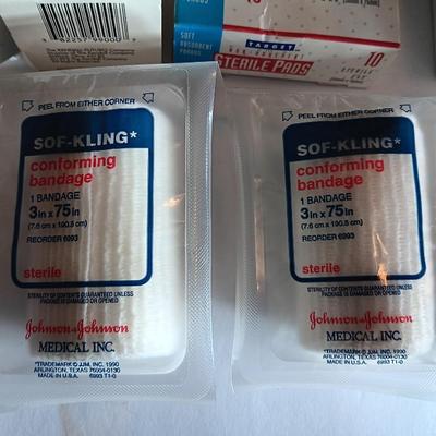 Medical supplies - wound care Dressing sponges - sterile pads - conforming bandage and more