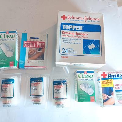 Medical supplies - wound care Dressing sponges - sterile pads - conforming bandage and more