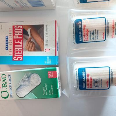 Medical supplies - wound care Dressing sponges - sterile pads - conforming bandage and more