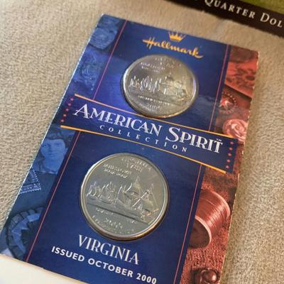 Coin Lot - 1945 Nickels + Commemorative Mint State Quarters