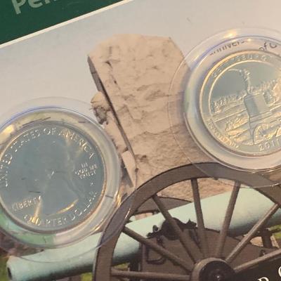 Coin Lot - 1945 Nickels + Commemorative Mint State Quarters