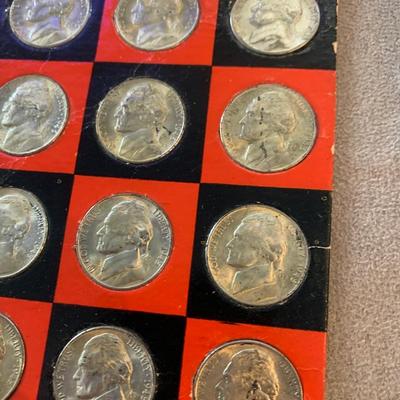 Coin Lot - 1945 Nickels + Commemorative Mint State Quarters
