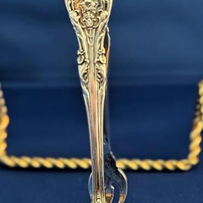 King Edward Gorham Sterling silver sugar tongs