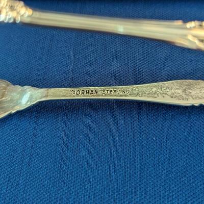 King Edward Gorham Sterling silver sugar tongs