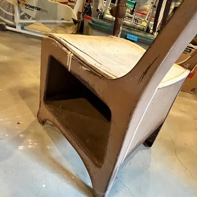 Vintage student school desk