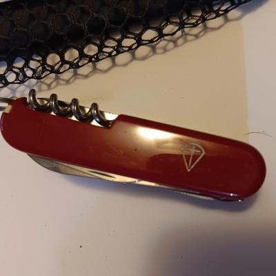 Swiss army knife with belt case - Emergency blanket 0 nylon bag - and more survival / Prepping type items