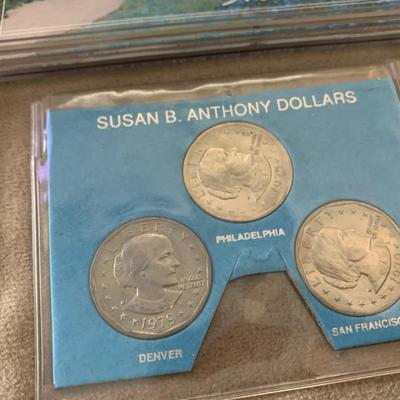 Coin Lot - Eisenhower & Susan B Anthony Dollars +++