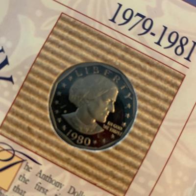 Coin Lot - Eisenhower & Susan B Anthony Dollars +++