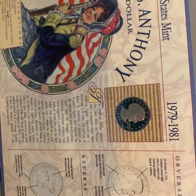 Coin Lot - Eisenhower & Susan B Anthony Dollars +++