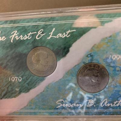 Coin Lot - Eisenhower & Susan B Anthony Dollars +++
