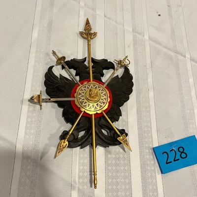 Mideval Wall decor with swords