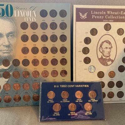 Lincoln Pennies Coin Lot
