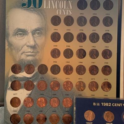 Lincoln Pennies Coin Lot
