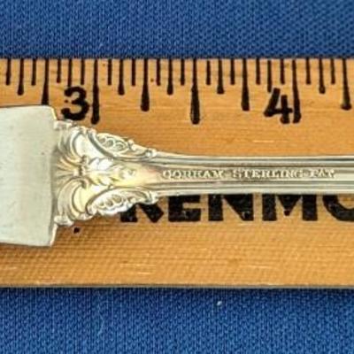 Flat Handle Master Butter Knife King Edward (Sterling, 1936, No Monos) by GORHAM SILVER