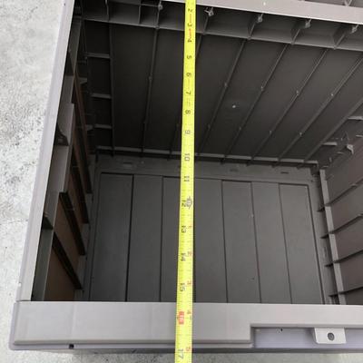Two Outdoor Mini Patio / Deck Boxes