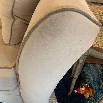 Living Room Set TWO Love Seats and Ottoman