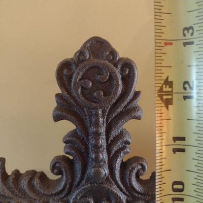 Cast Metal Gothic Cross