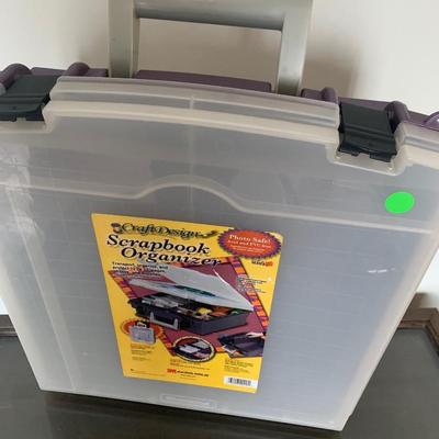 Craft Design Scrapbook Organizer Case