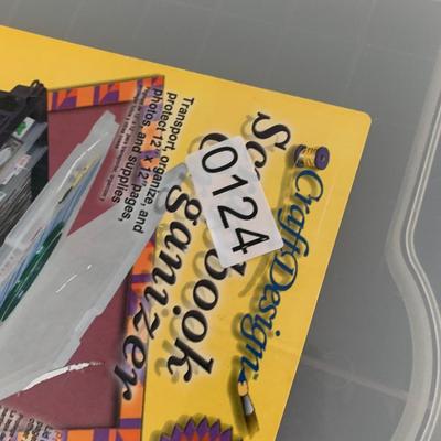 Craft Design Scrapbook Organizer Case