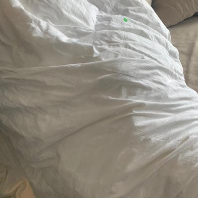 Down Comforter / Fur Blanket Throws Bedding Lot