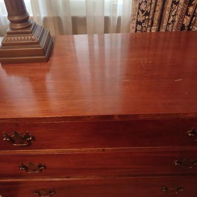 Vintage Cavalier Stow-Away Cedar Lined Three Drawer Chest