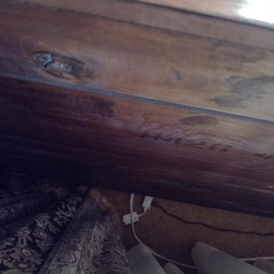 Vintage Cavalier Stow-Away Cedar Lined Three Drawer Chest