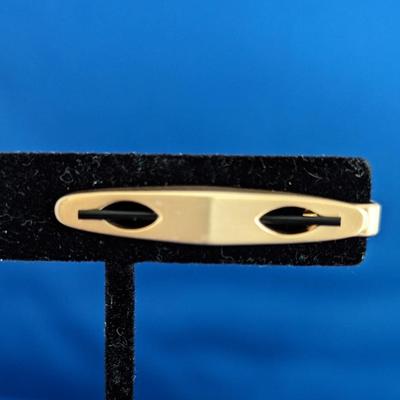 Vintage MCM gold tone Swank Tie clip / bar Men's jewelry