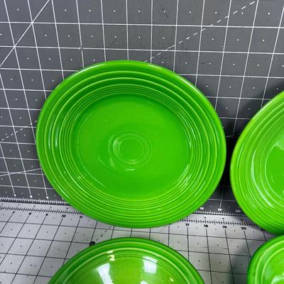 FIESTA Green : 3 Bowls and 2 Salad Plate