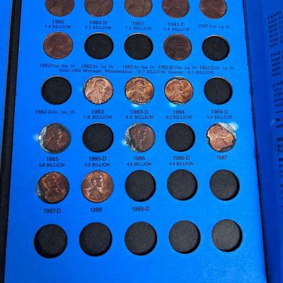 Partial Book of Lincoln CENTS Starting in 1959