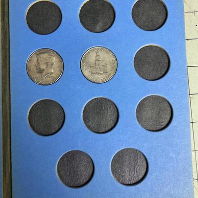 Partial Book of Kennedy HALF DOLLARS  Starting in 1964 (6)