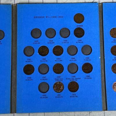 Canadian Small Cent Collection Starting 1920 