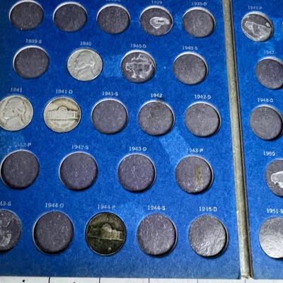 Collection Jefferson Nickels, 1938 to the 60's 
