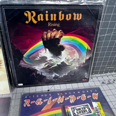 4 RAINBOW Albums VINTAGE 